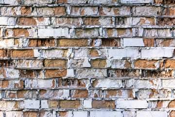 Old brickwork. Background. Graphic resources.