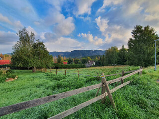 WIDOK NA CZESKĄ SZWAJCARIĘ. REPUBLIKA CZESKA