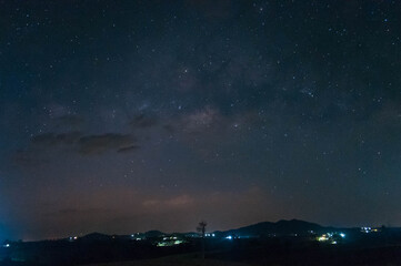 starry night sky