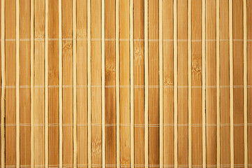 bamboo rug used in the kitchen with placement of hot pots