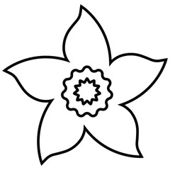 Flower icon collection - vector illustration