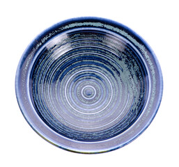 plate an isolated on white background