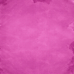 Closeup of damaged old wall in hot pink