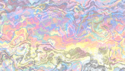 Fototapeta premium Abstract wavy fractal