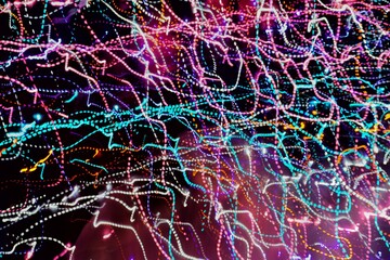 colorful background with lights