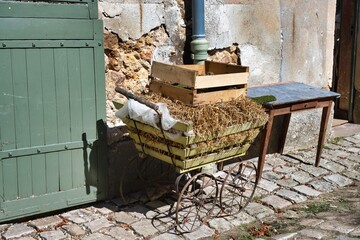 Chariot de foin