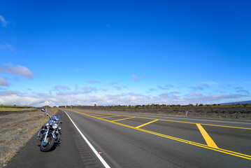 ハワイ島をバイクでツーリング