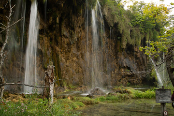 Caída de agua suave