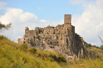 Fototapeta premium Craco. La città fantasma