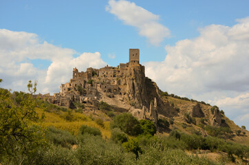 Fototapeta premium Craco. La città fantasma
