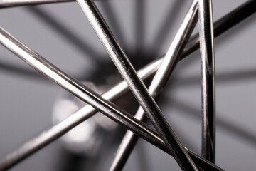close-up abstract background of metal