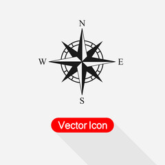 Compass Icon Vector Illustration Eps10