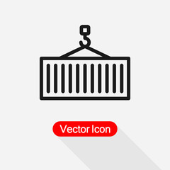 Crane Icon Vector Illustration Eps10
