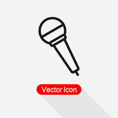 Microphone Icon vector illustration Eps10