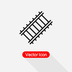 Railway Icon Vector Illustration Eps10