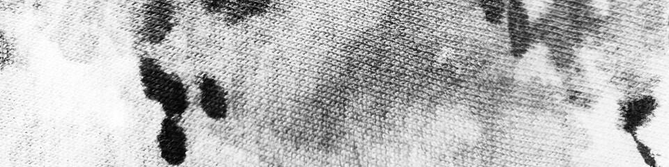 White Dirty Art Image. Grunge Drawing. Black