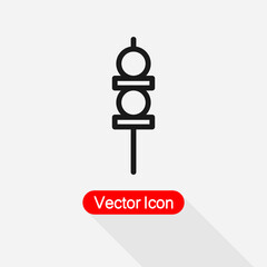 Yakitori Skewers Icon Vector Illustration Eps10