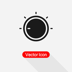 Adjustment Button Icon vector illustration eps 10