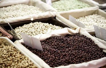 Beans legume market