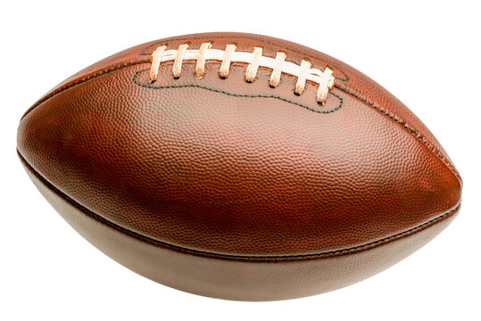 Professional American NFL Football isolate on white background