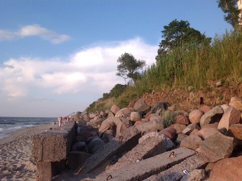 view from the sea