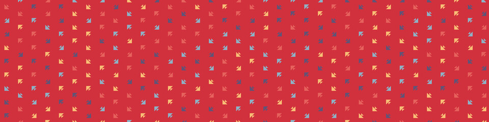 Abstract Color Halftone Dots generative art background illustration