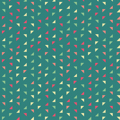 Abstract Color Halftone Dots generative art background illustration