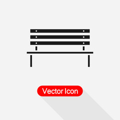 Bench Icon Vector Illustration Eps10