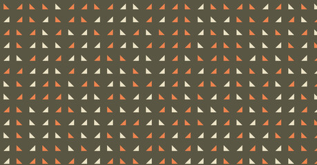 Abstract Color Halftone Dots generative art background illustration