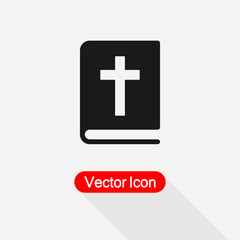 Obraz premium Bible Icon Vector Illustration Eps10