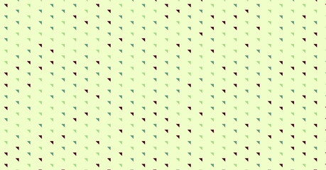 Abstract Color Halftone Dots generative art background illustration