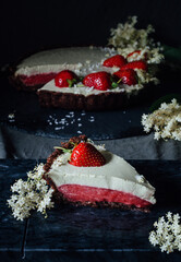 Strawberry Matcha Tarte