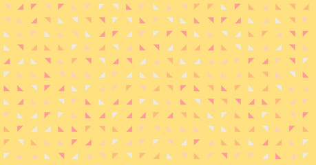 Abstract Color Halftone Dots generative art background illustration