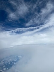 Obraz premium blue sky and clouds