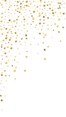 Festive perfect confetti. Celebration stars. Spars