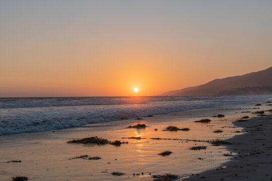 Another beautiful Zuma Beach sunset, Malibu, Southern California