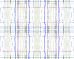 White and Blue Tartan Prints. Seamless Textured 