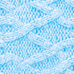 White Knitting Pattern. Jacquard Warm Wallpaper. 