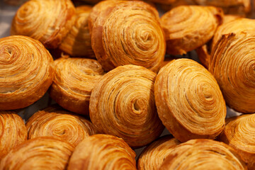 traditional bakeries fresh snacks background