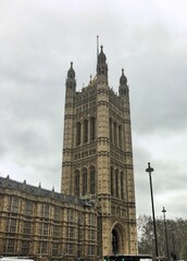 Fototapeta na wymiar The Houses of Parliment in London