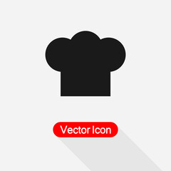 Chef Hat Icon Vector Illustration Eps10
