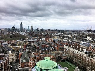 Fototapeta na wymiar An aerial view of London