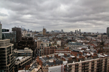 Obraz premium An aerial view of London