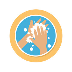 Hand washing icon