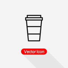 Coffee Cup Icon Vector Illustration Eps10