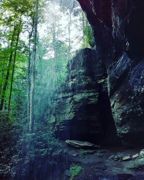 Waterfall at Morris Cove, Pisgah National Forest