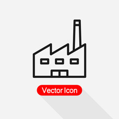 Factory Icon Vector Illustration Eps10