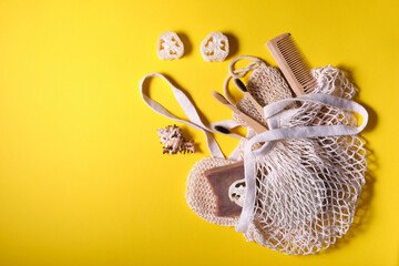 zero waste body care and hygiene, say no to plastic shopping, eco-friendly shopping