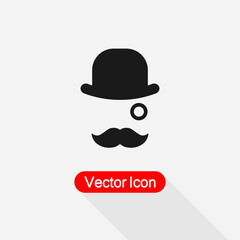 Gentleman Icon Vector Illustration Eps10