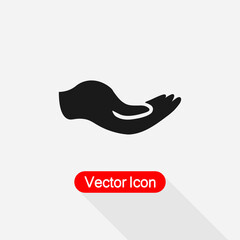 Give Alms Icon Vector Illustration Eps10